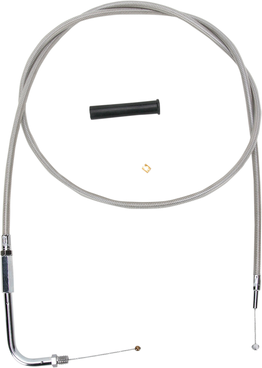 Throttle Cable - 48" - Braided