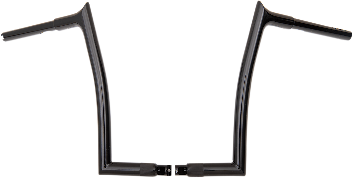 Black 14" Pointed Top Handlebar