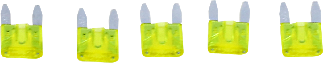 Fuses - Mini - 20 Amp - 5 Pack