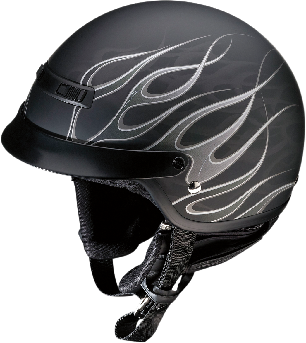Casco Z1R Nomad - Hellfire - Negro Mate / Gris