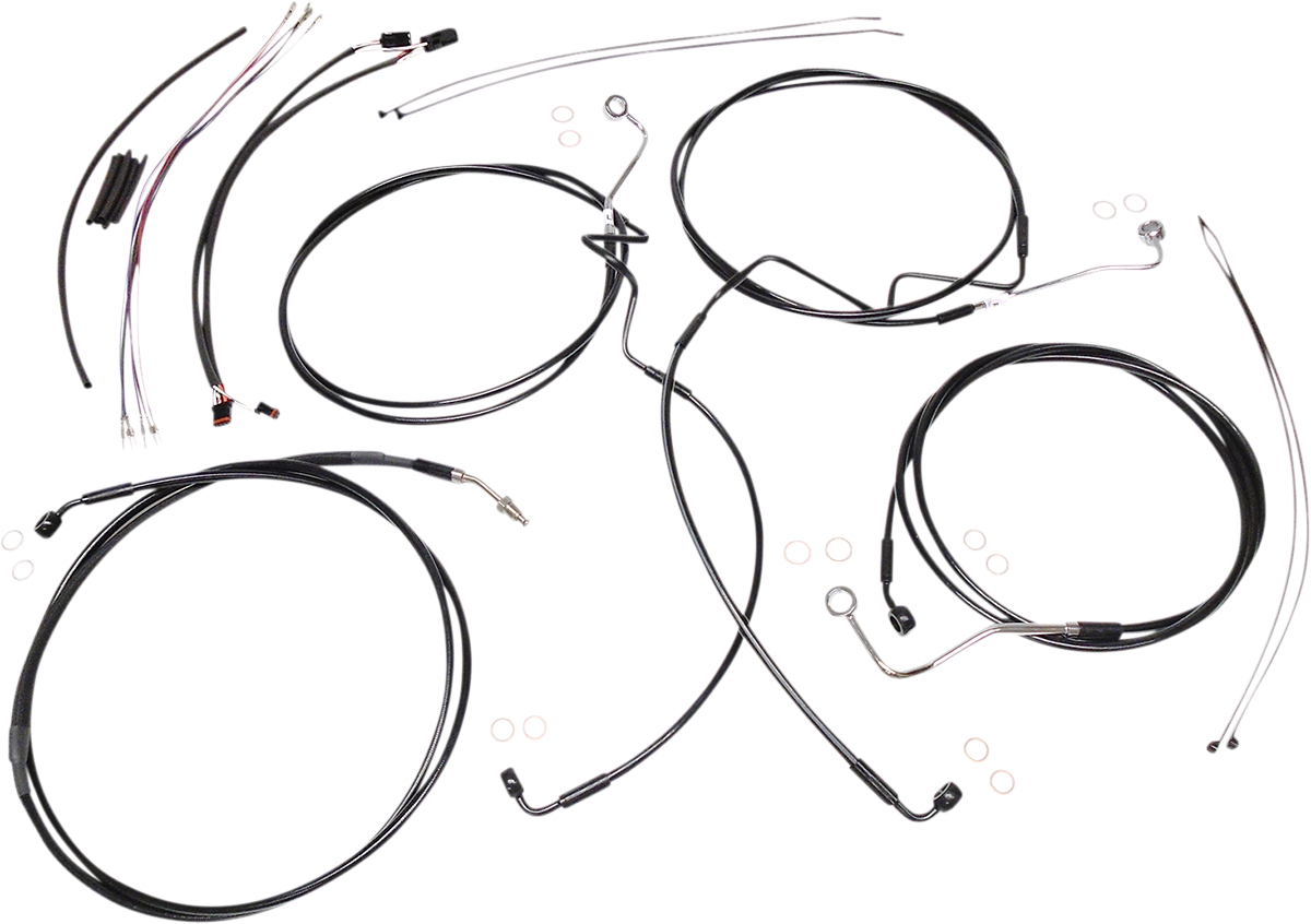 Control Cable Kit - XR - Black