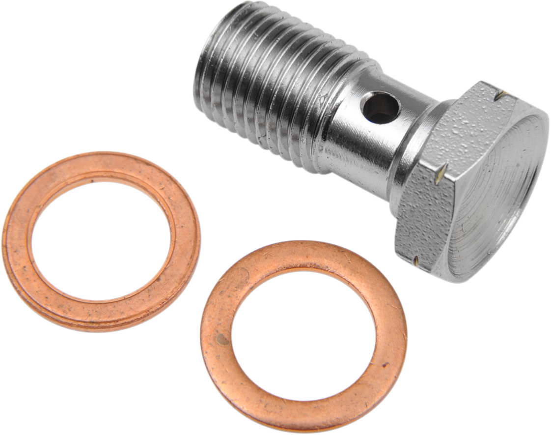 Banjo Bolt - 10 mm x 1 mm - Single - Steel