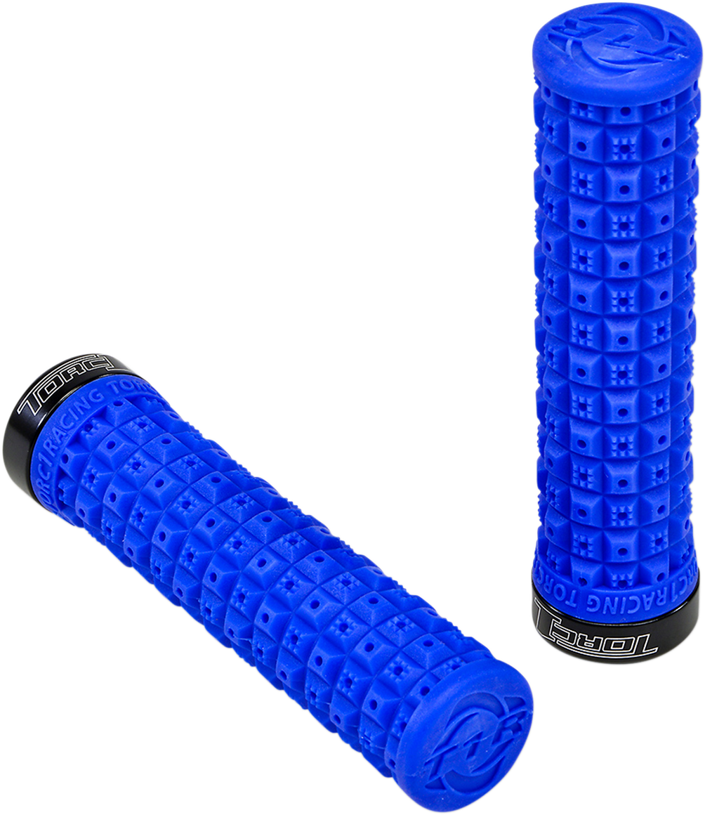 Grips - Defy - Lock-On - ATV - Blue/Black