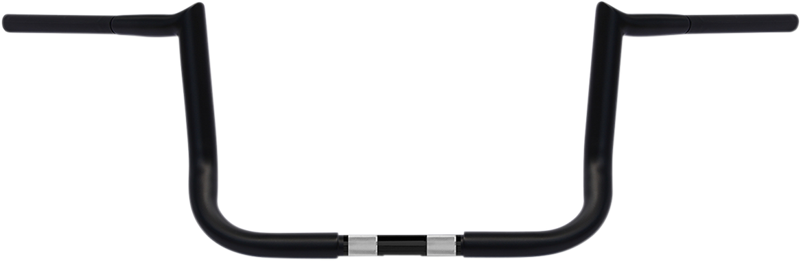 Black Hooked 10" Bagger Handlebar