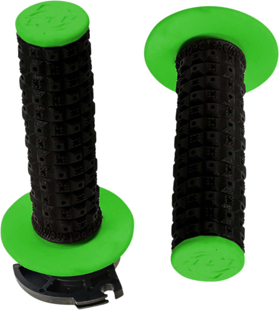 Grips - Defy - Lock-On - Black/Green