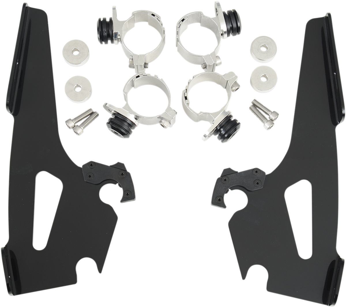 Batwing Trigger Lock Mounting Kit - Narrow - Black