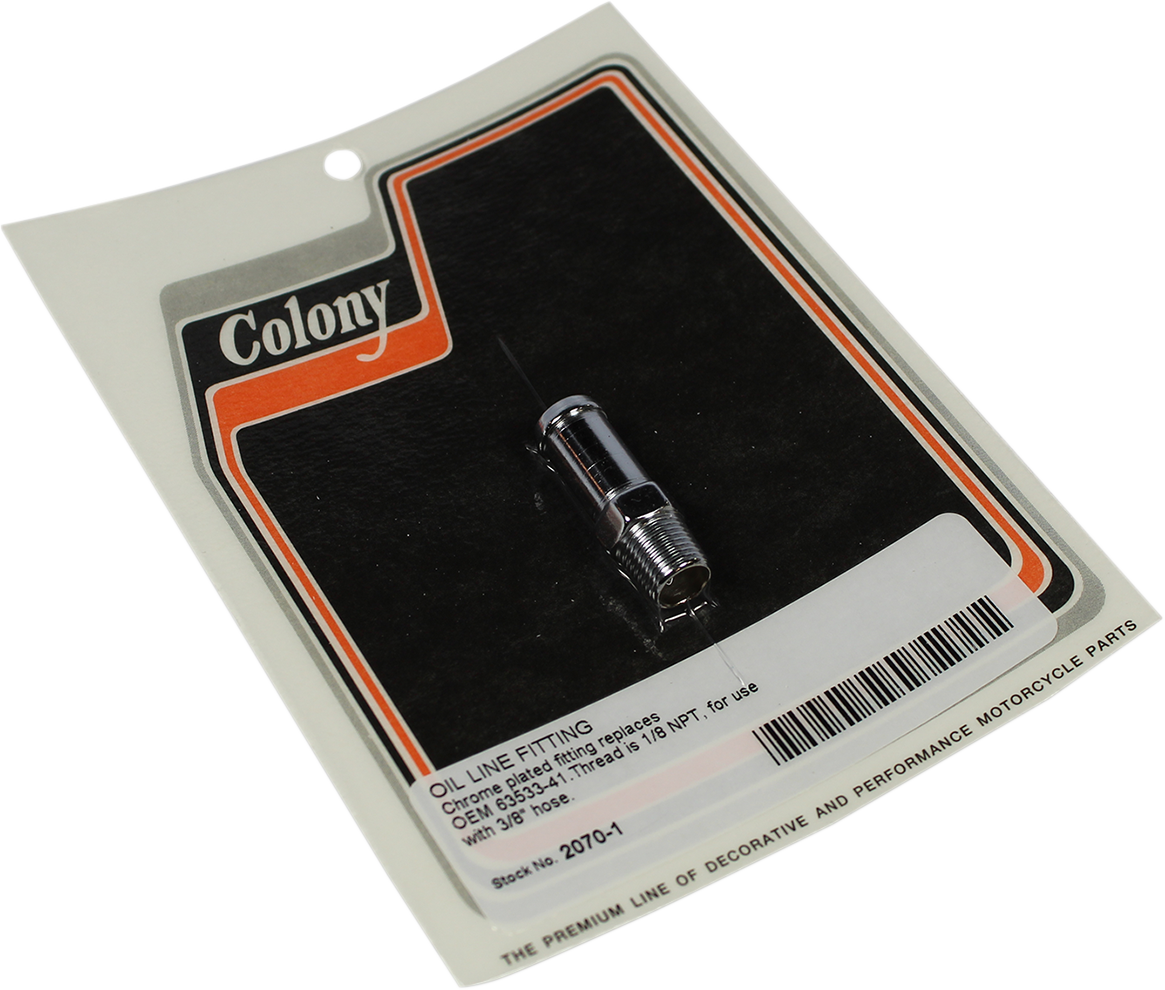 Fitting Oil Line Original Equipment#63533-41