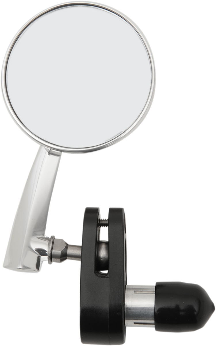 Bar End Mirror - Black - Left
