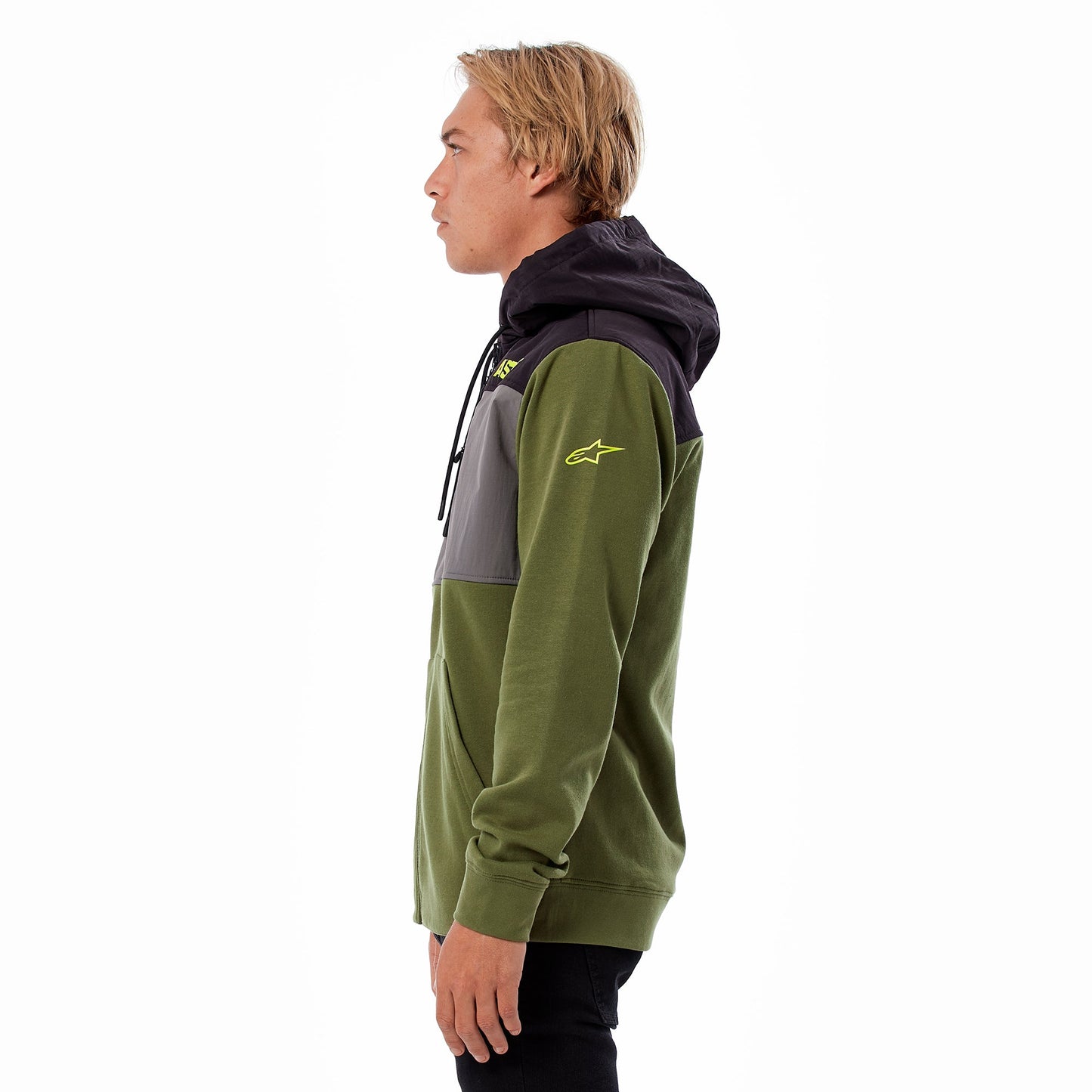 Chamarra ALPINESTARS Elevate Hybrid verde olivo