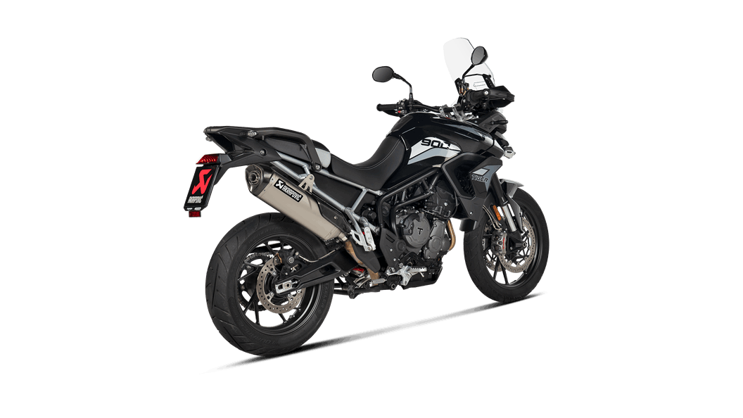 Sistema de Escapes Akrapovick Titanium Slip-On Line para Tiger 900