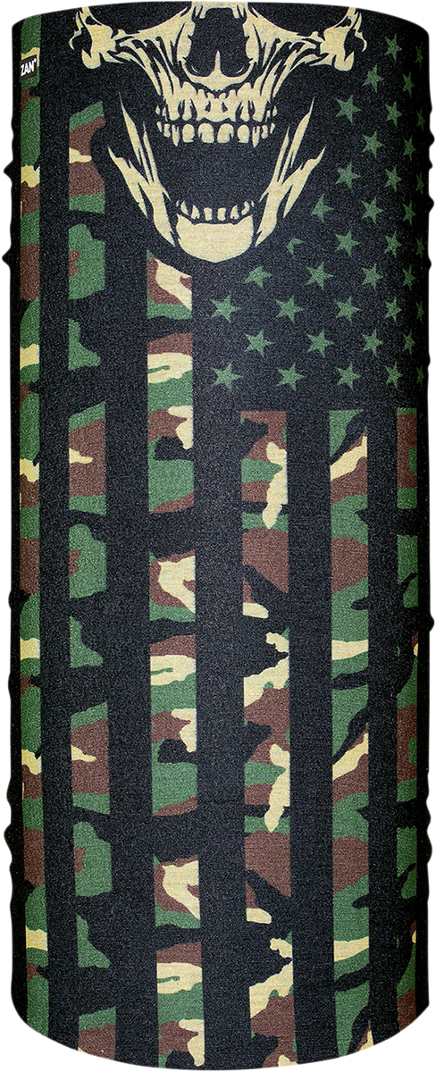Motley Tube® Polyester Neck Tube - Camo Flag
