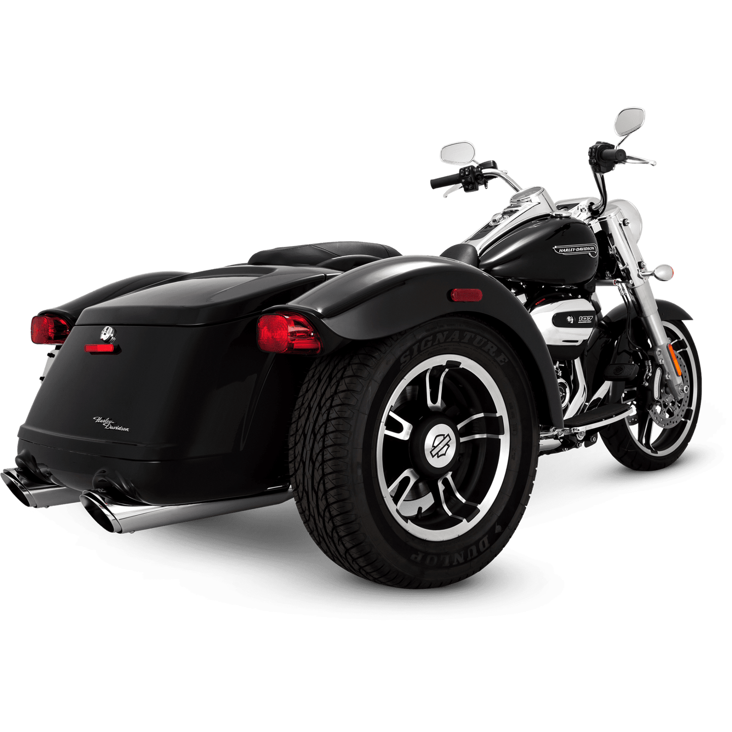 Mofles Vance & Hines Twin Slash H-D Freewheeler 2017 a 2022