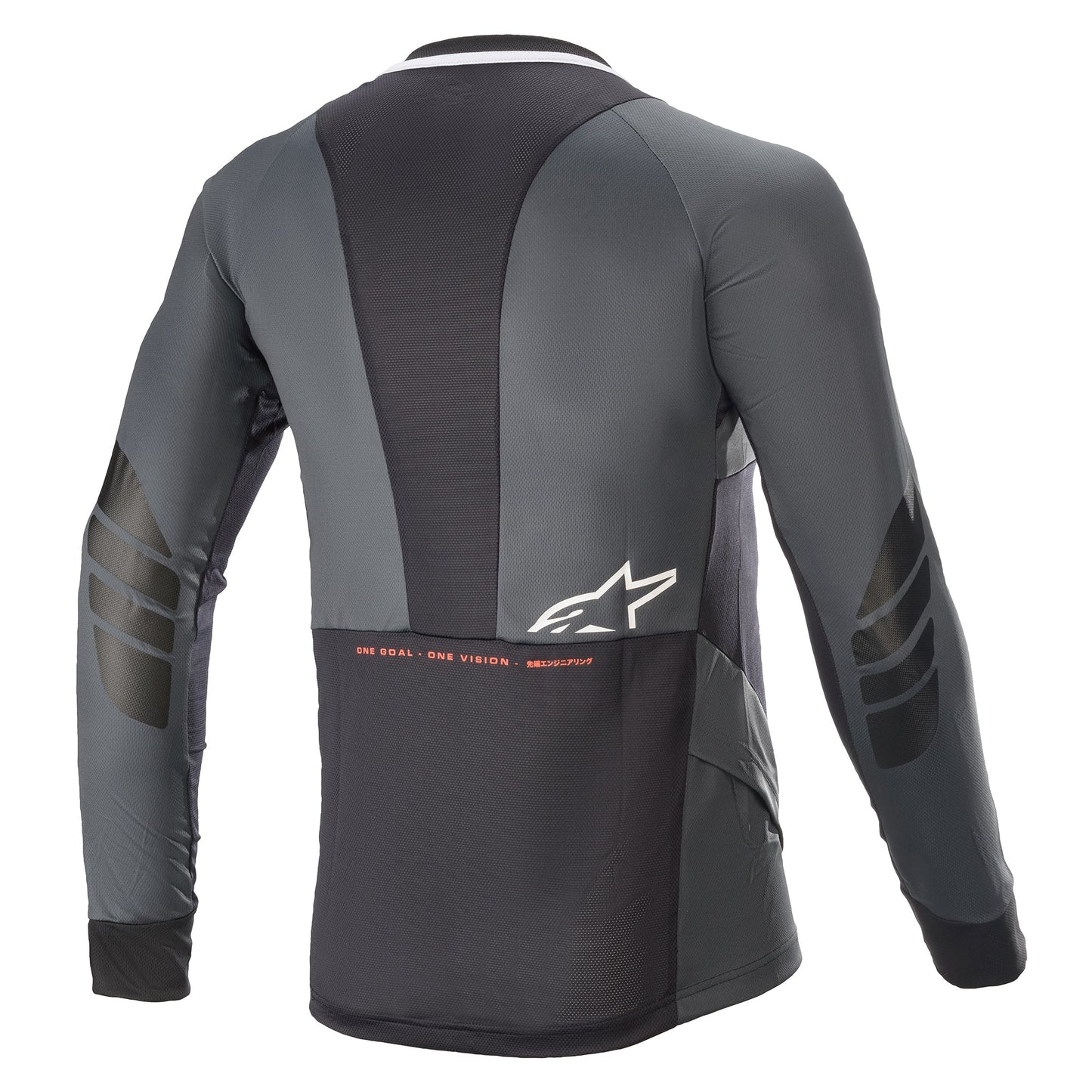 Jersey manga larga Alpinestars Drop 8.0 negra/gris