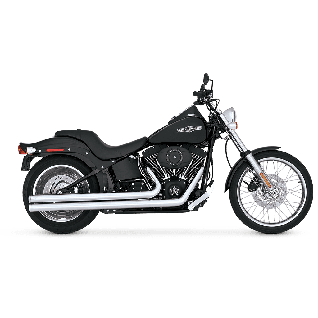 Escapes Vance & Hines Big Shots cromo H-D Softail 1986 a 2011