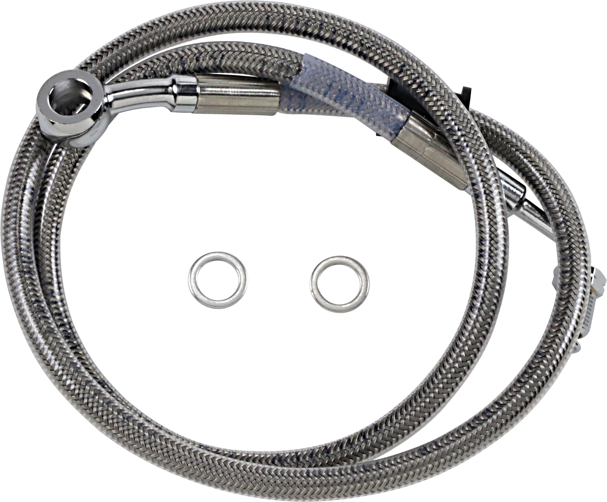 Brake Line - +6" - Stainless Steel - '18-'20 Softail