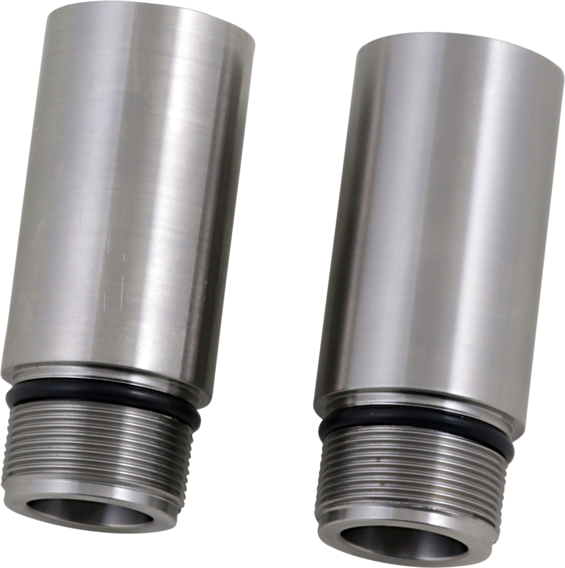 Chrome Fork Tube Extensions - 39 mm Diameter - Extends +3"