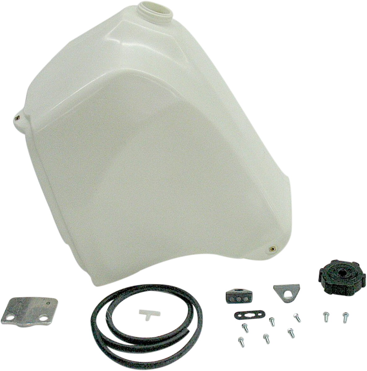 Gas Tank - White - Kawasaki - 5.5 Gallon