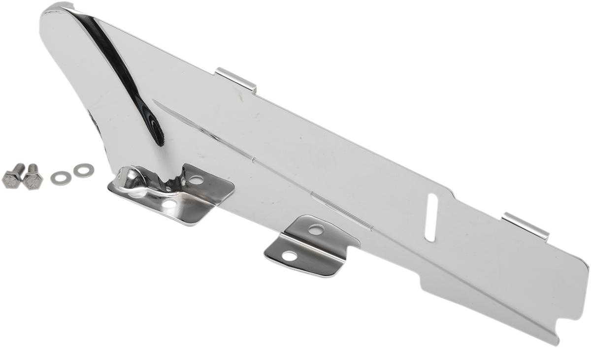 Lower Belt Guard - 07-17 FXD/FXDWG/FLD - Chrome