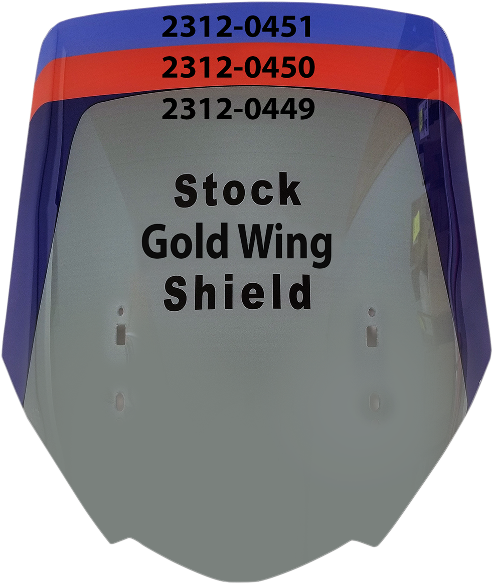 Touring Wraparound Windshield GL1800 Ruta 70