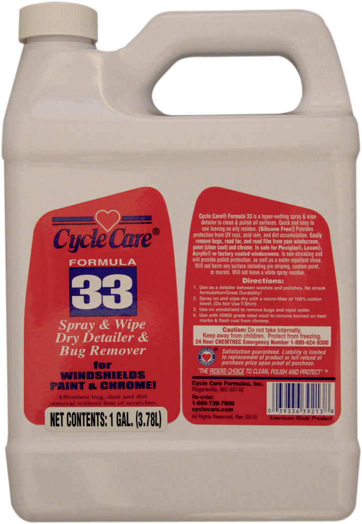 Formula 33 Detailer & Bug Remover - 1 U.S. gal.