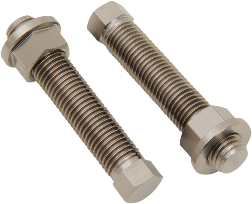 Axle Adjuster Bolt Set - Titanium