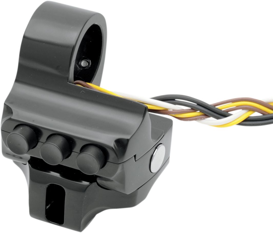 Black LeftSide FourButton Cable Clutch Switch Housing Ruta 70