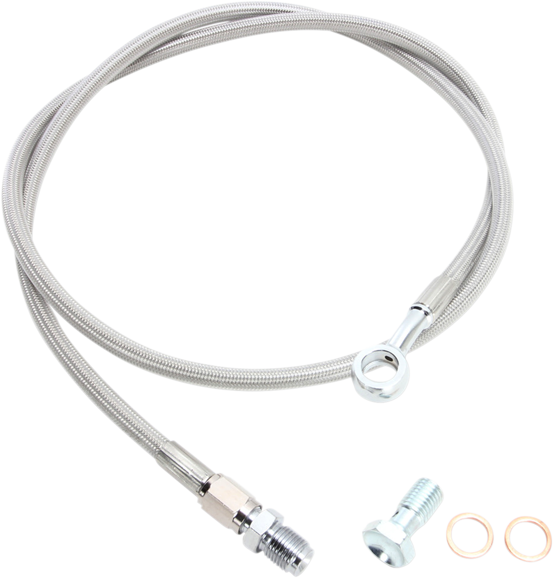 '+6" Brake Line - 41" - Polaris