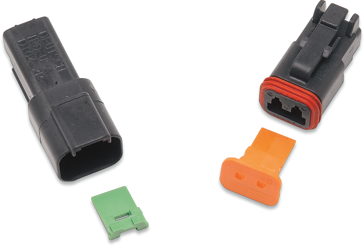 Deutsch Receptacle - 2 Pin - Black