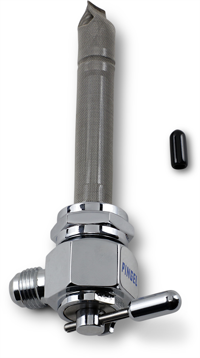 Fuel Valve - Chrome-Plated - 6AN - 22mm