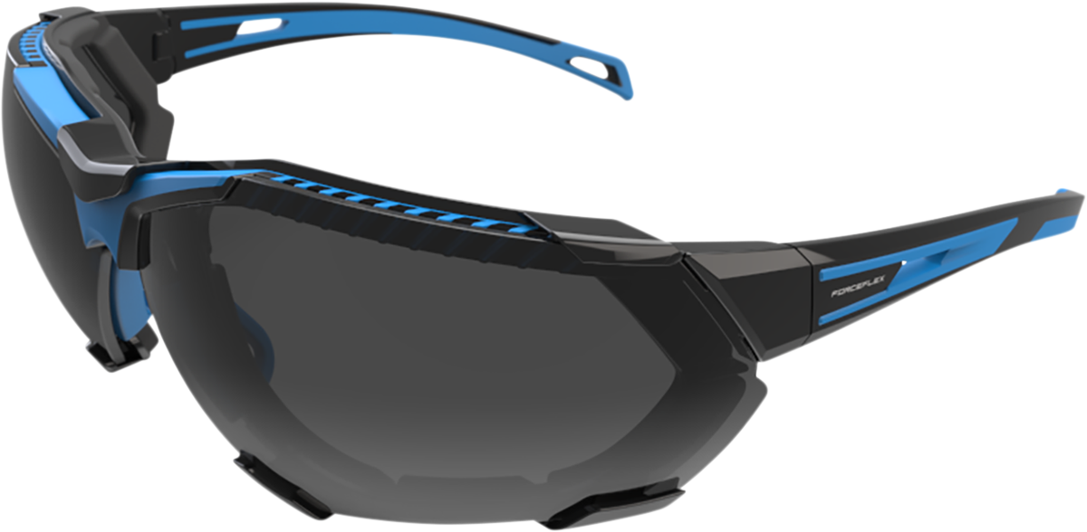 FF4 Sunglasses - Foam - Black/Blue - Smoke