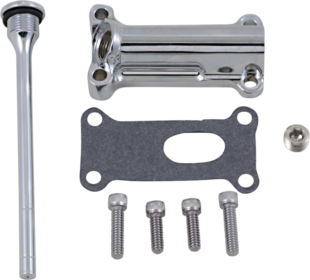 Engine Oil Spout Kit - Chrome