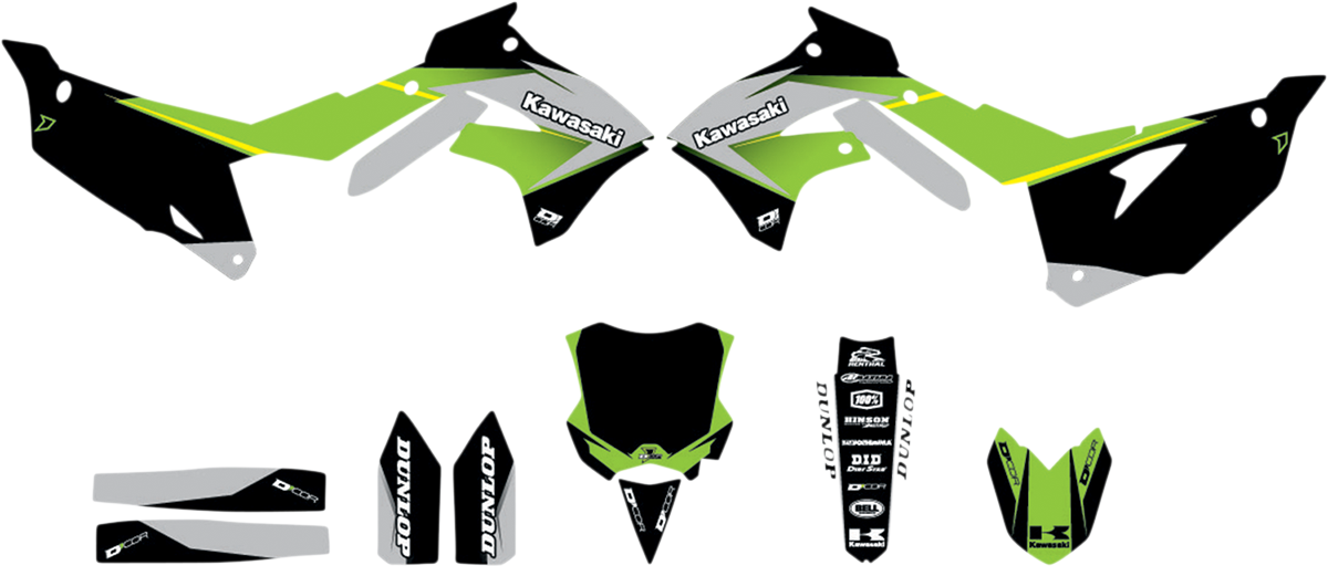 Graphic Kit - Cor 9 - Kawasaki
