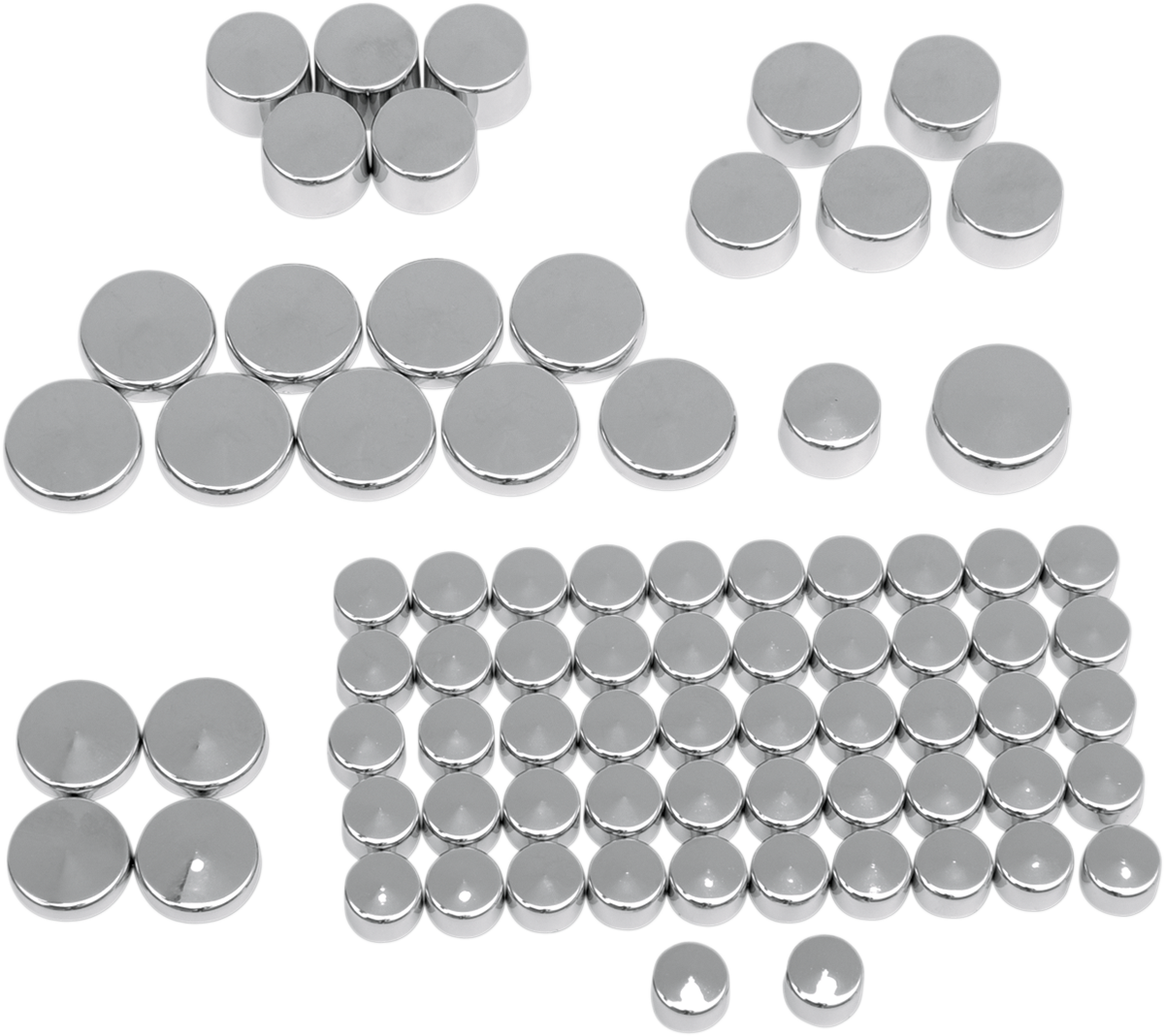 Bolt Covers - Chrome