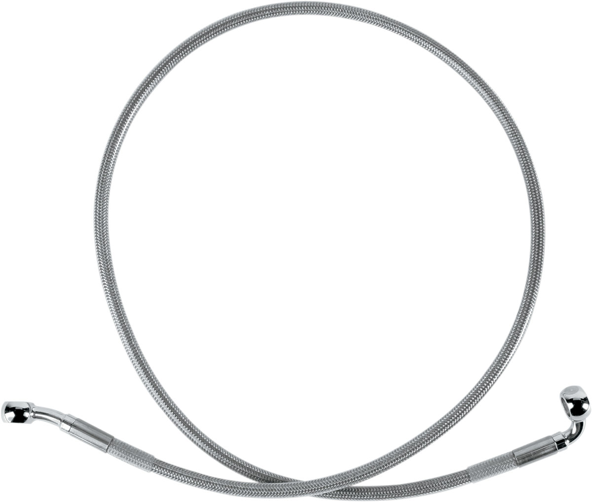 Linea de freno delantero Acero inoxidable con revestimiento transparente