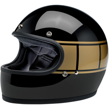 Casco Biltwell Gringo color Gloss Black Holeshot