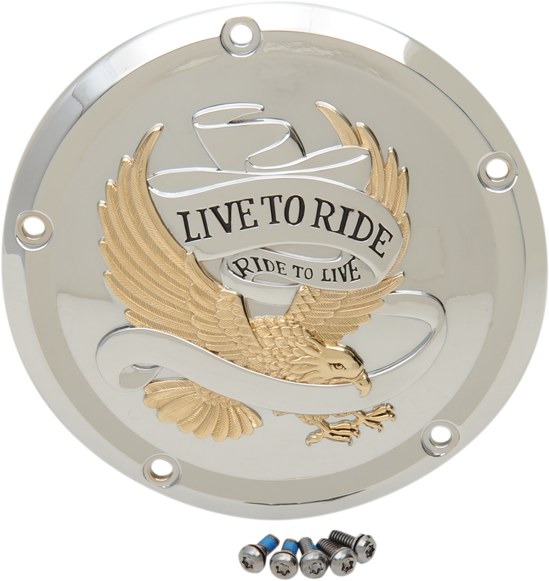 Cubierta del Derby Live to Ride - Dorado