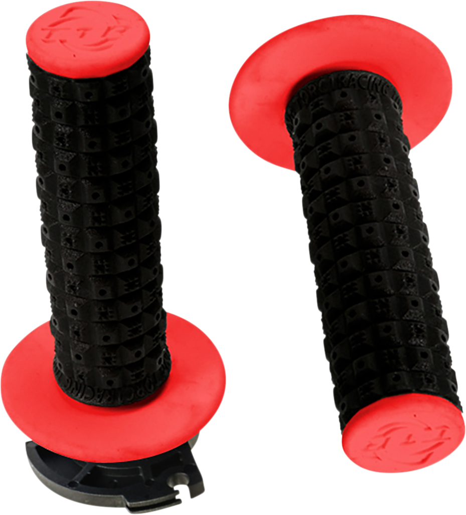 Grips - Defy - Lock-On - Black/Red