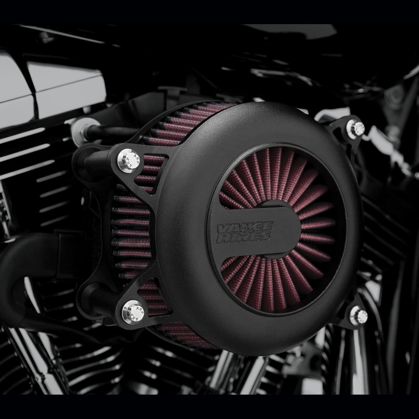 Filtro de aire Vance & Hines VO2 Rogue cromo H-D BT 2008 a 2017