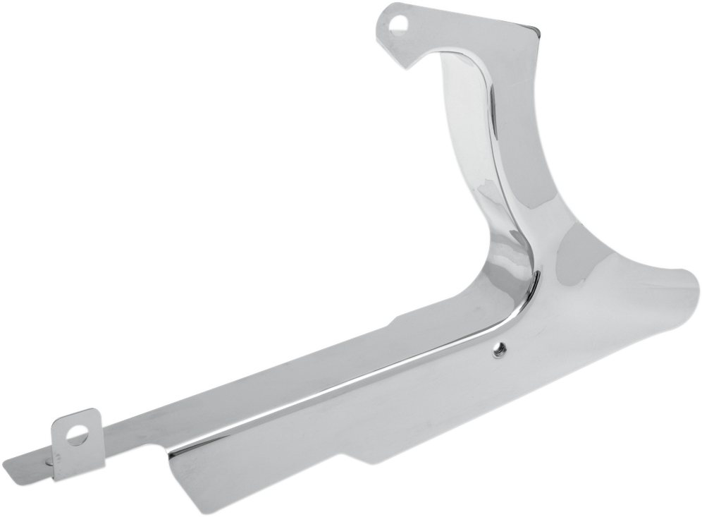 Lower Belt Guard - 07-17 FXST/FLST/FLSTF - Chrome
