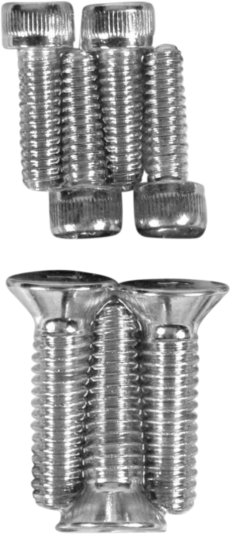 Juego de tornillos allen estriado cromo