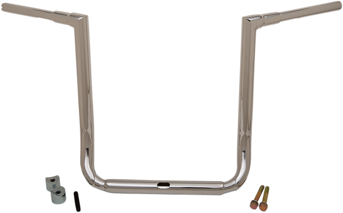 Chrome 18" Grande Twin Peaks Handlebar for FLHT