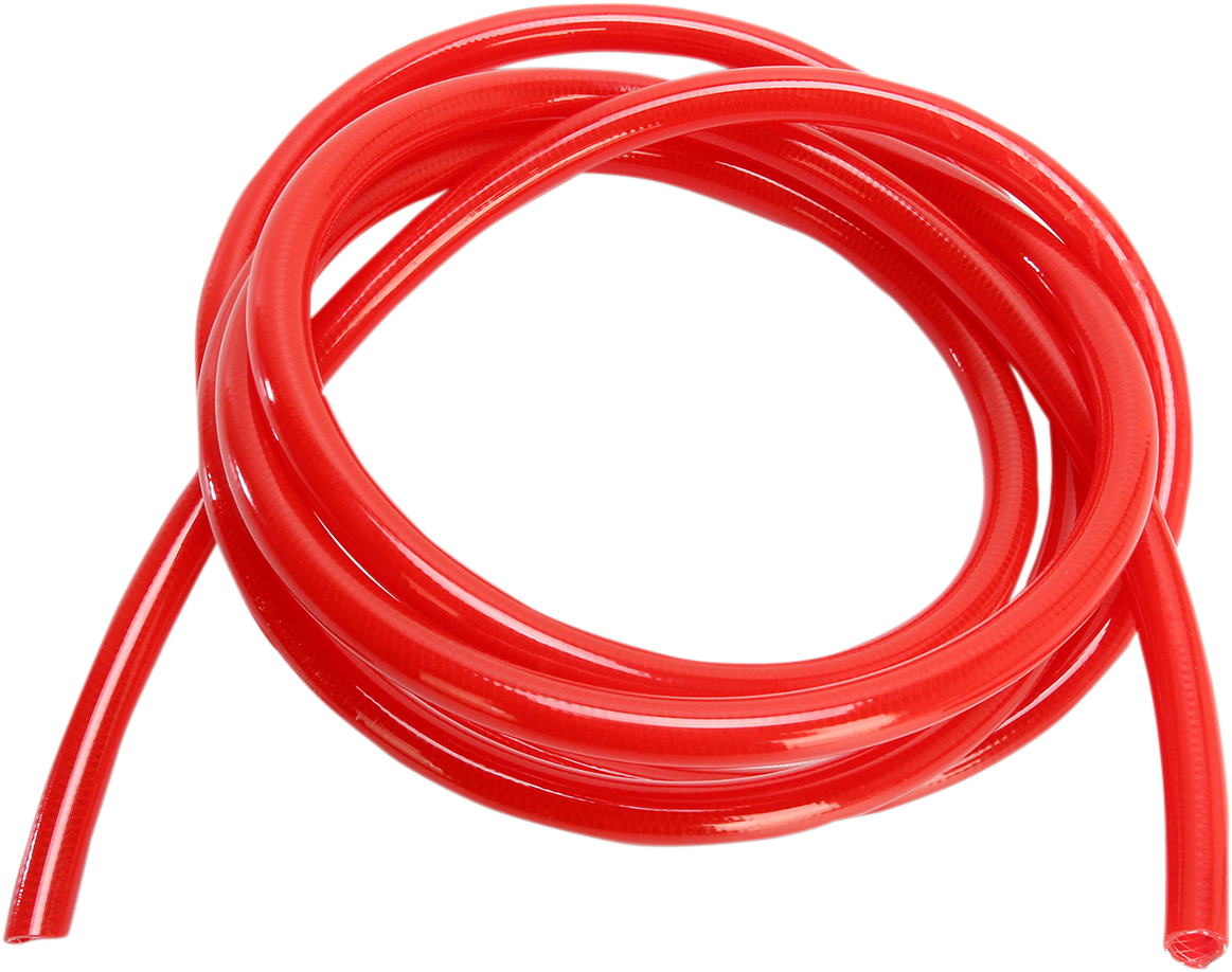High-Pressure Fuel Line - Red - 3/8" - 10'