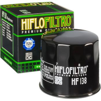 Filtro de aceite negro Premium HF138