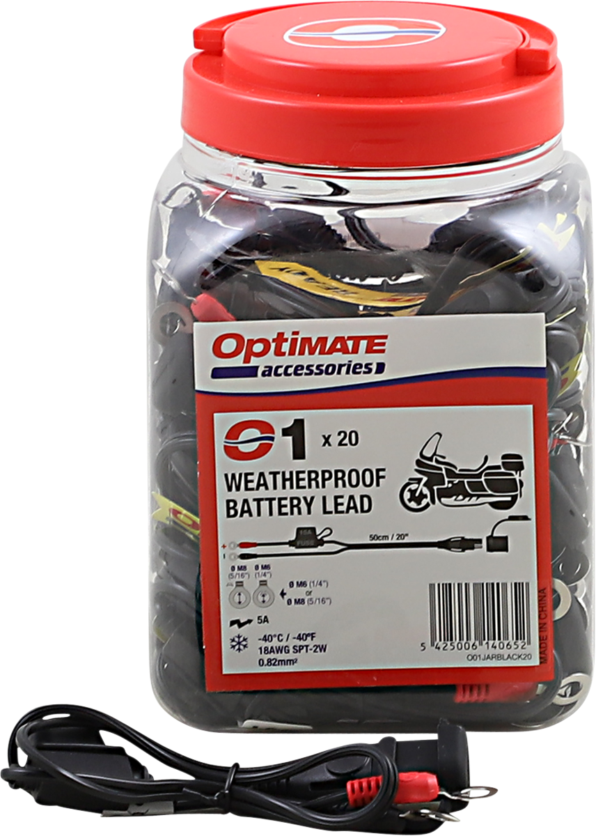 Cord 1/4" - 5/16 Ring 20 Pack