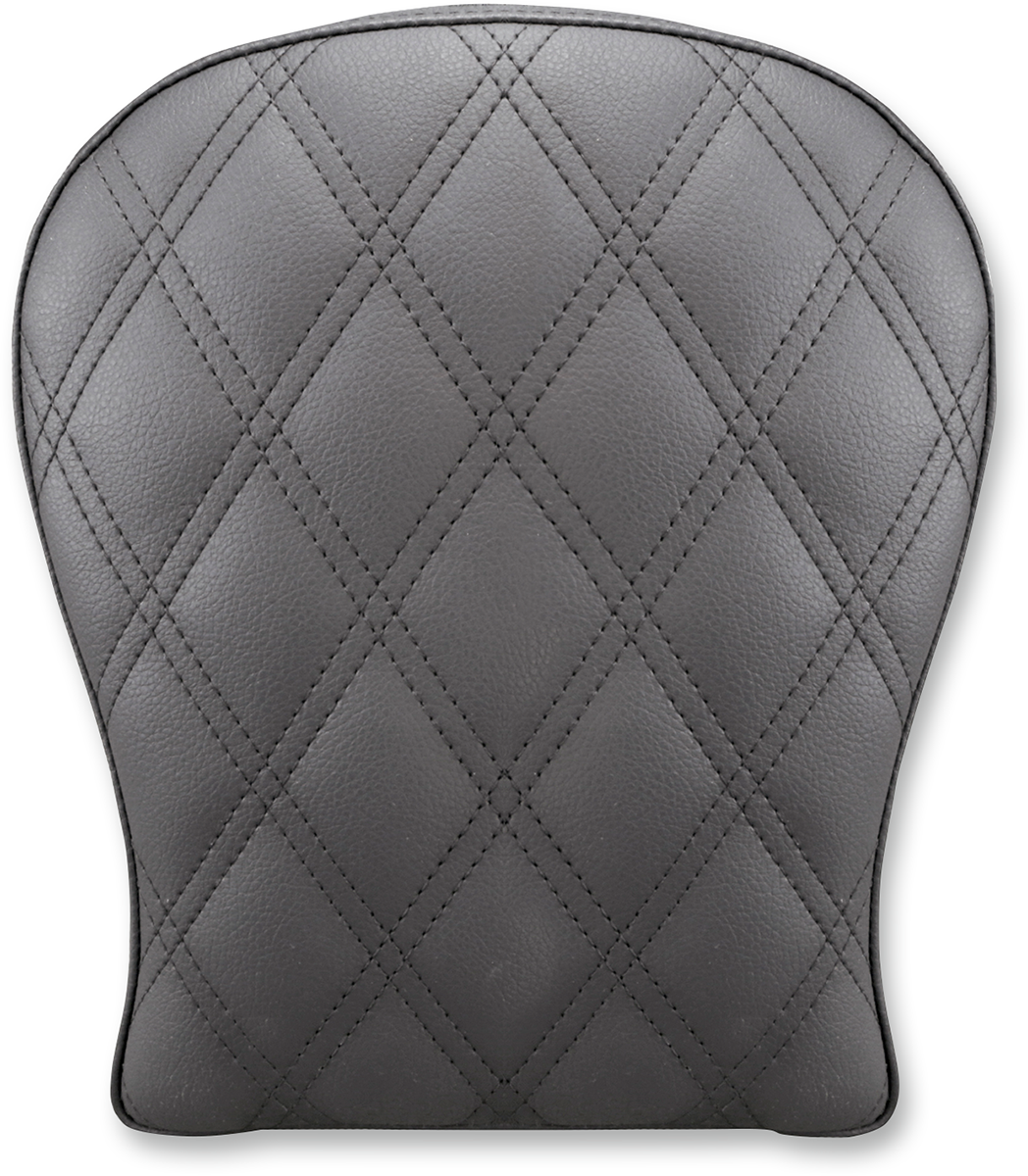 Lattice Stitched Pad - Black - 9"