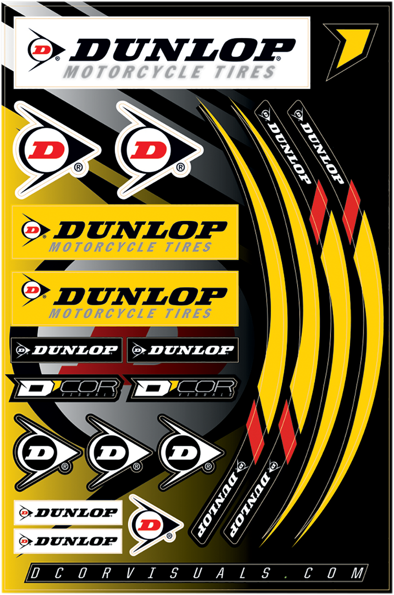 Decal Sheet - Dunlop