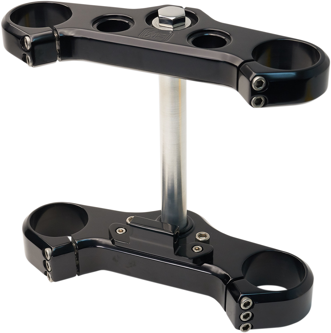 Elite Triple Trees - Black - 49 mm - '18-'20 FXFB