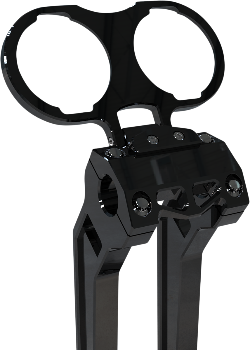 Gauge Mount - Dual - Black