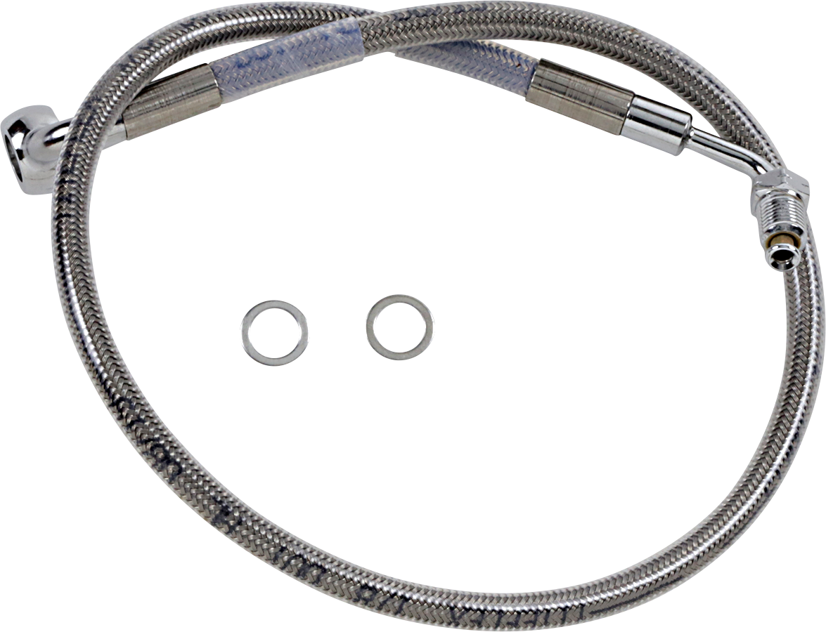 Brake Line - +2" - Stainless Steel - '18-'20 Softail