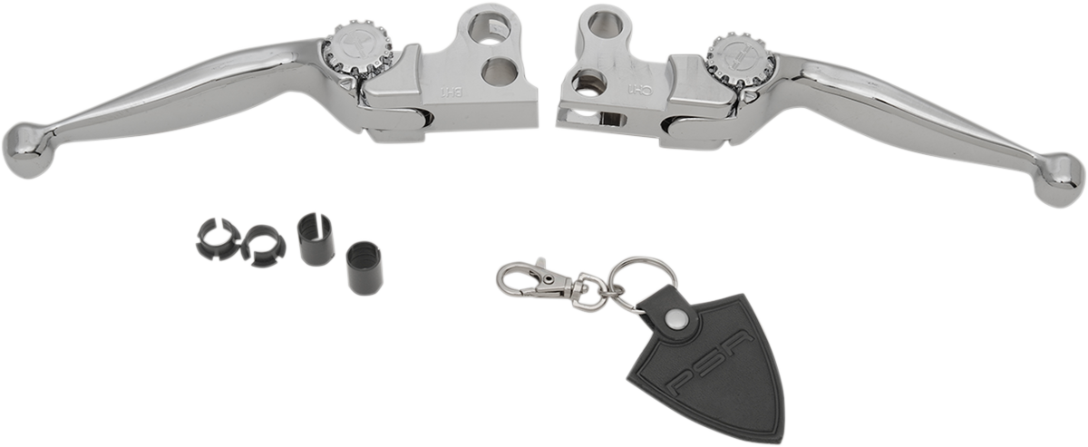 Chrome Journey Lever Set for Harley Davidson691